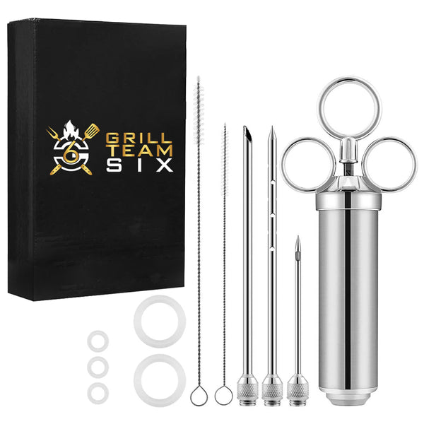 Iron Grillers™ - Flavor Enhancement Professional Meat Injector Gun Kit